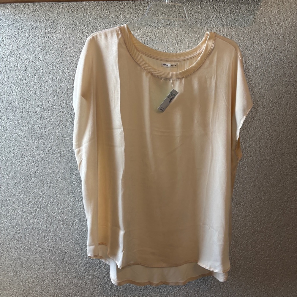 Maurices Cream Women's Blouse